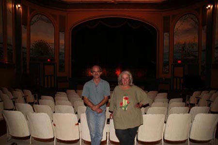 Grand ol’ dame: The Patricia theatre holds a special place for Brian Nelson and Ann Nelson.